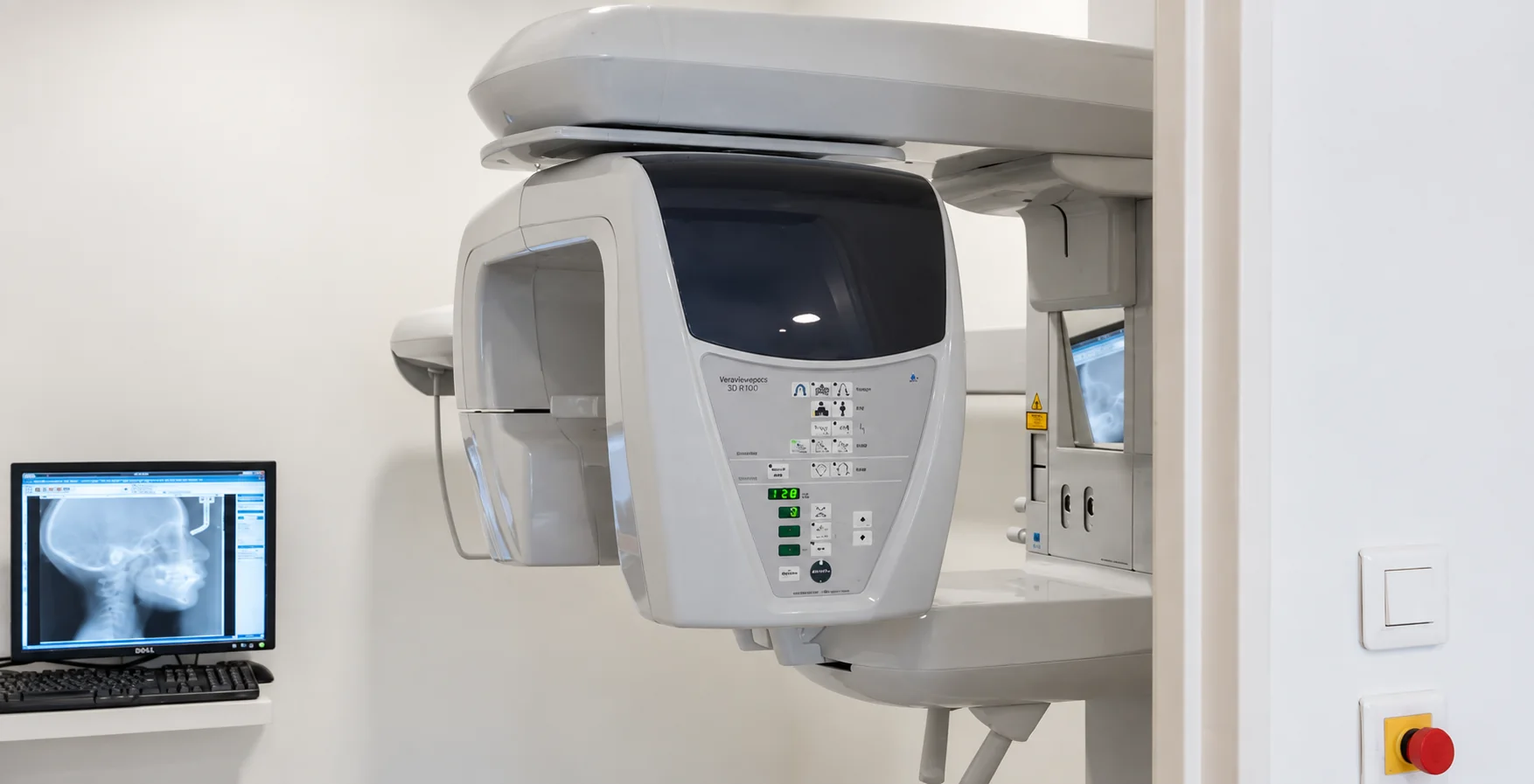 Appareil de radiographie panoramique installé au cabinet d'orthodontie du Dr Soheili à Nanterre