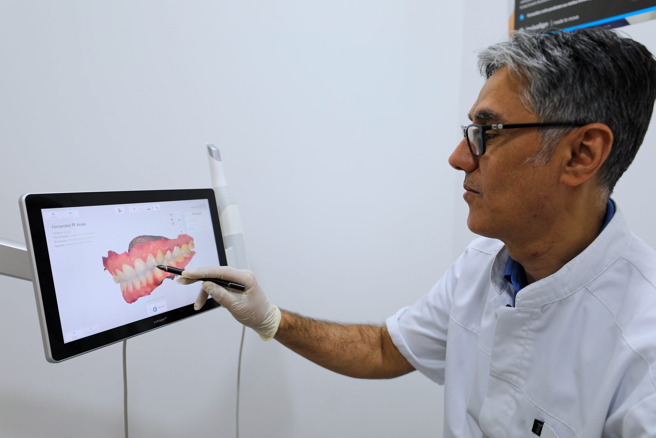 images numériques des dents, Cabinet Soheili Fabrice, Orthodontiste Nanterre